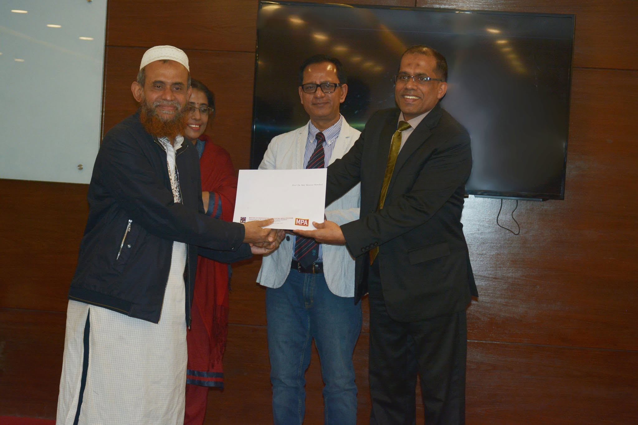 Two-Day ERP Workshop at University of Dhaka (MPA Program)